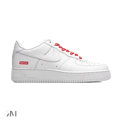 Nike Air Force 1 Supreme Low Box Logo White Sale