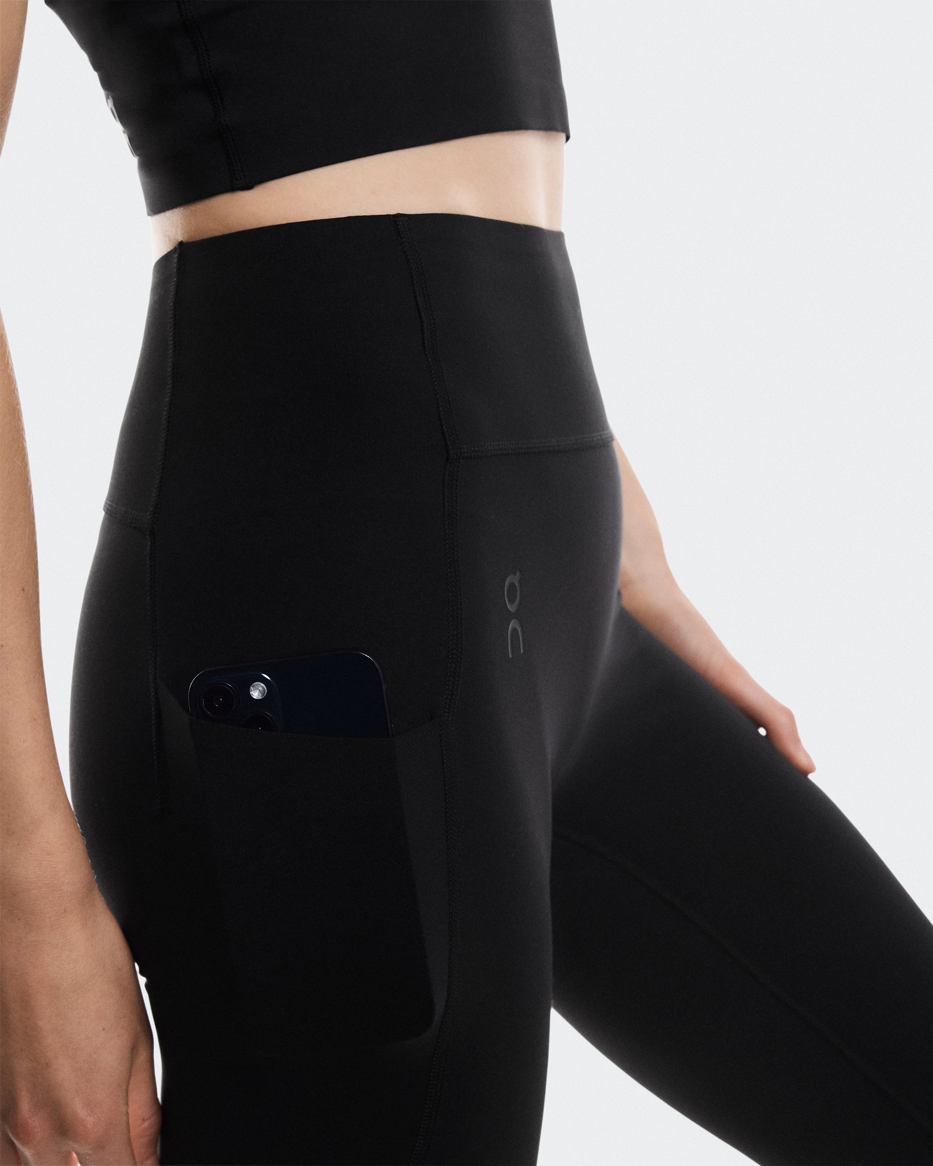 On Studio Tights 7/8 Black (Women'S)