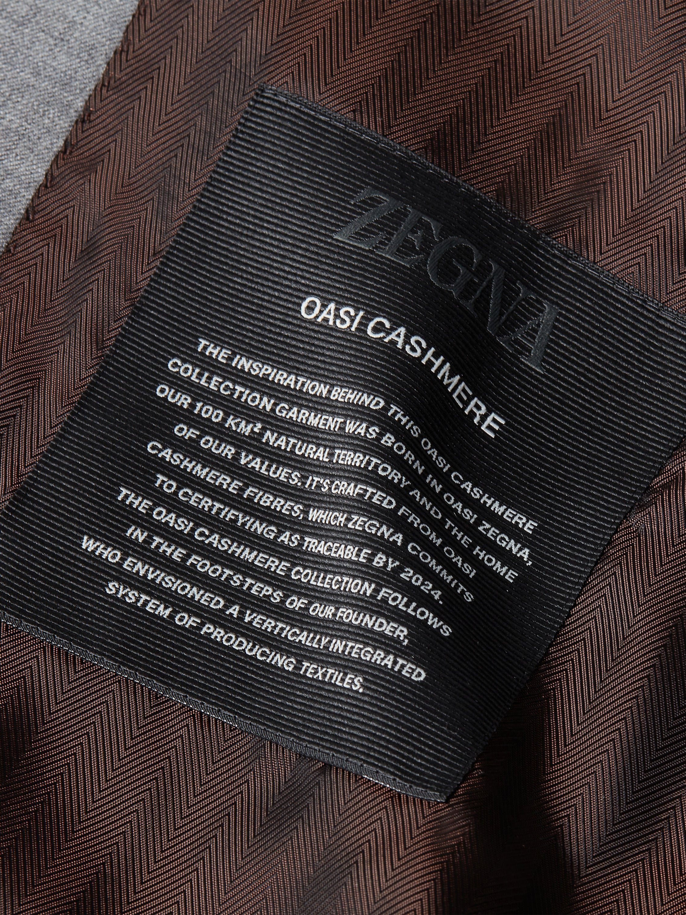 Zegna Light Grey Oasi Cashmere Suit