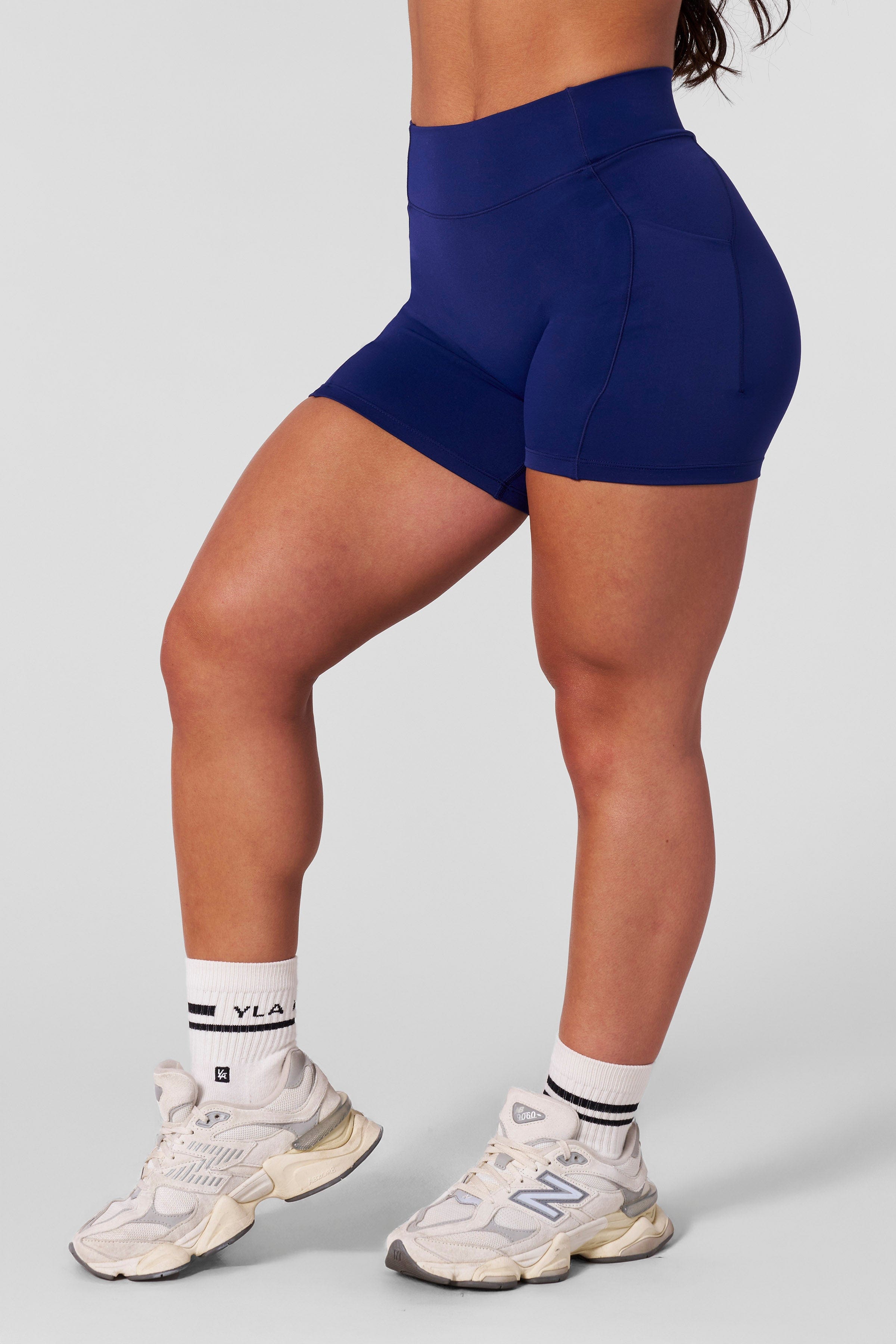 YoungLA W172 Nova Shorts Navy