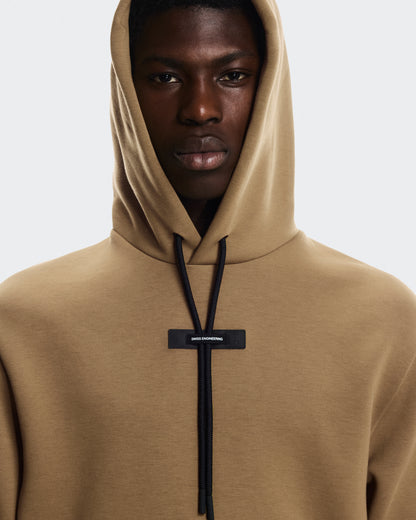 On Focus Tech Hoodie Nutmeg