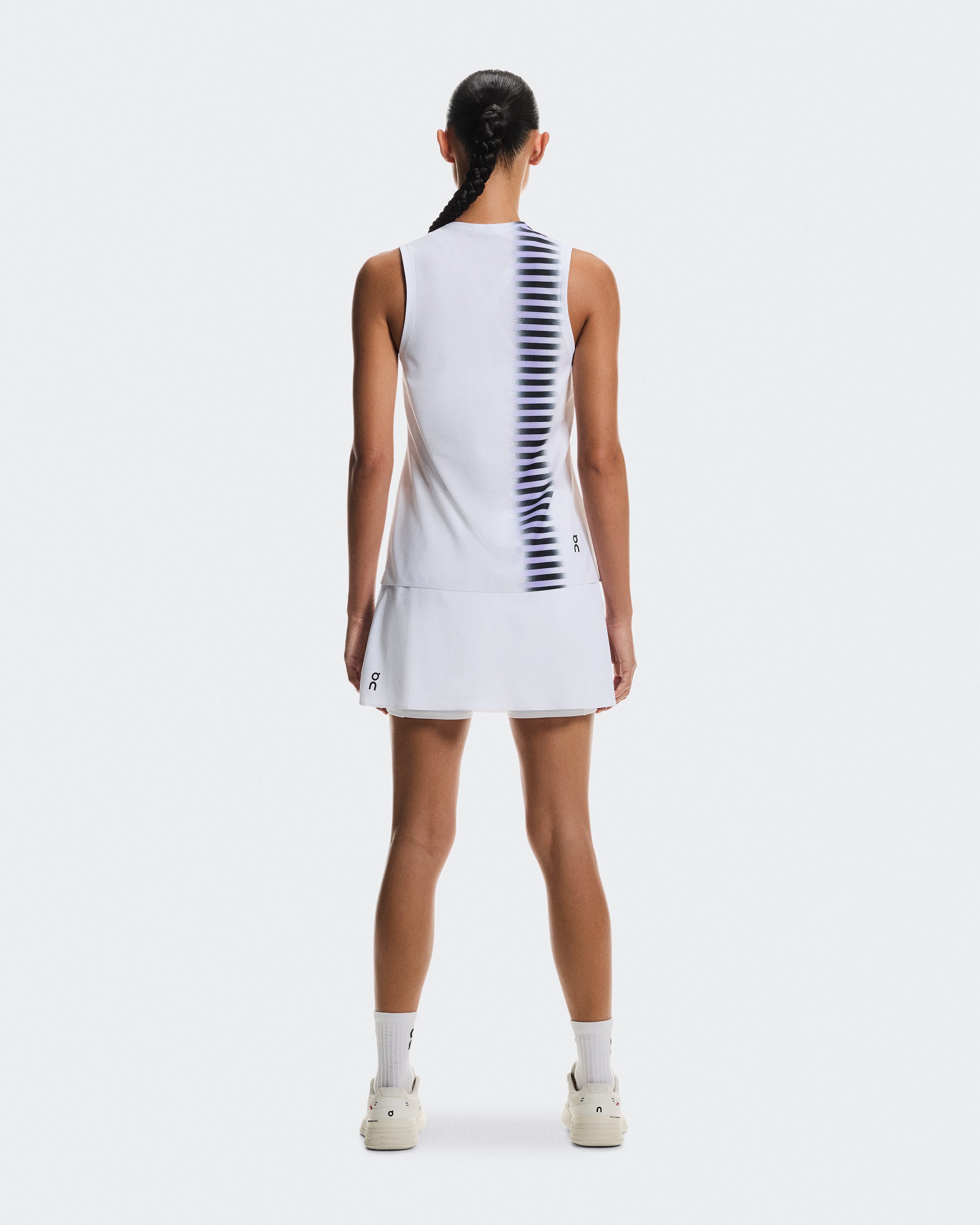 On Court Tank Edge White | Black (Women'S)