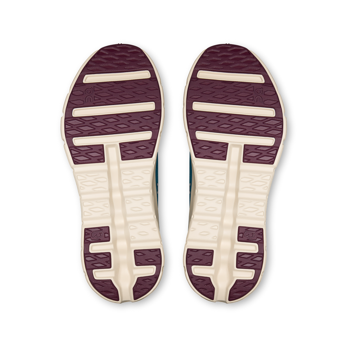 On Cloudtilt Hi Loewe Teal Oatmeal Burgundy