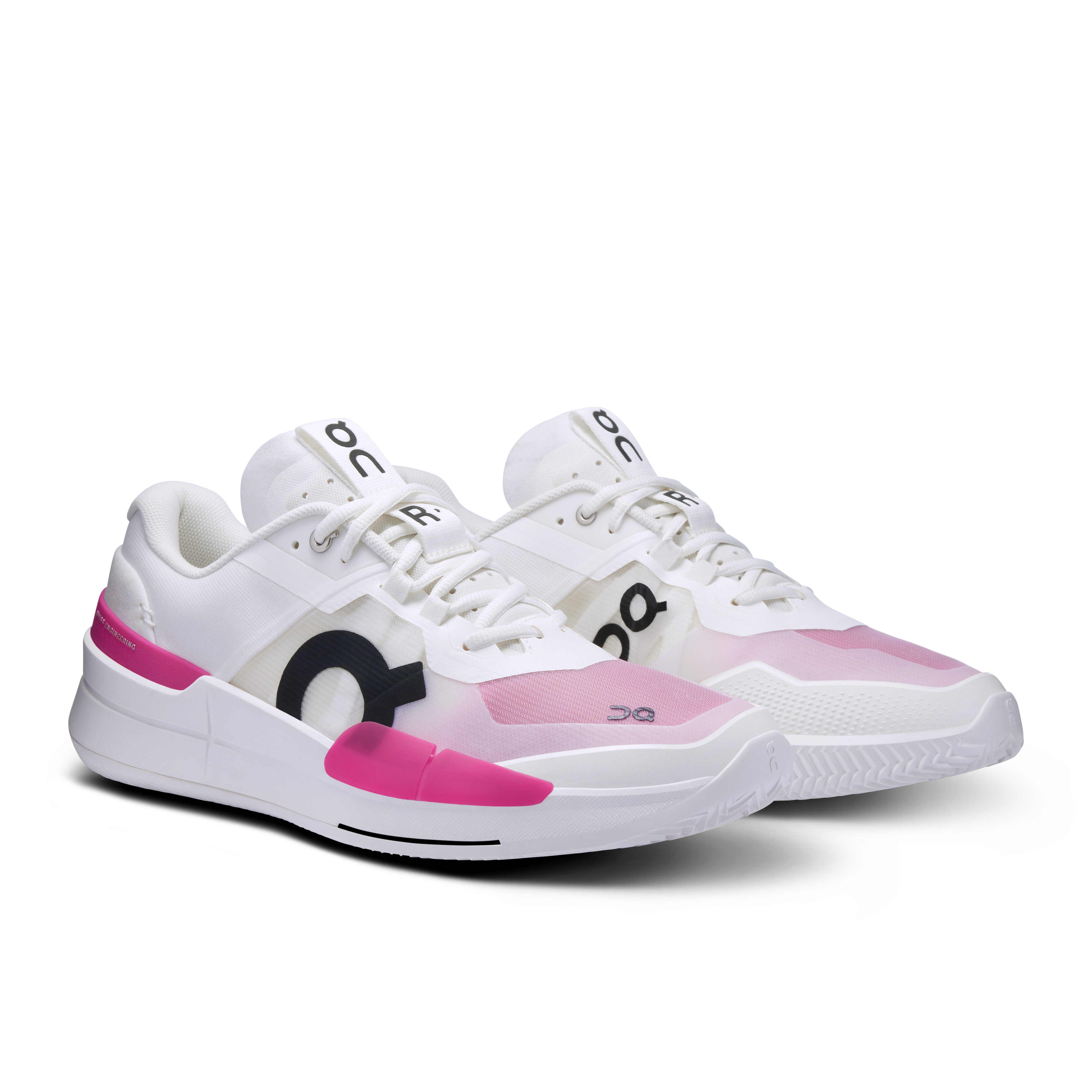 on running the roger pro 2 clay white pink