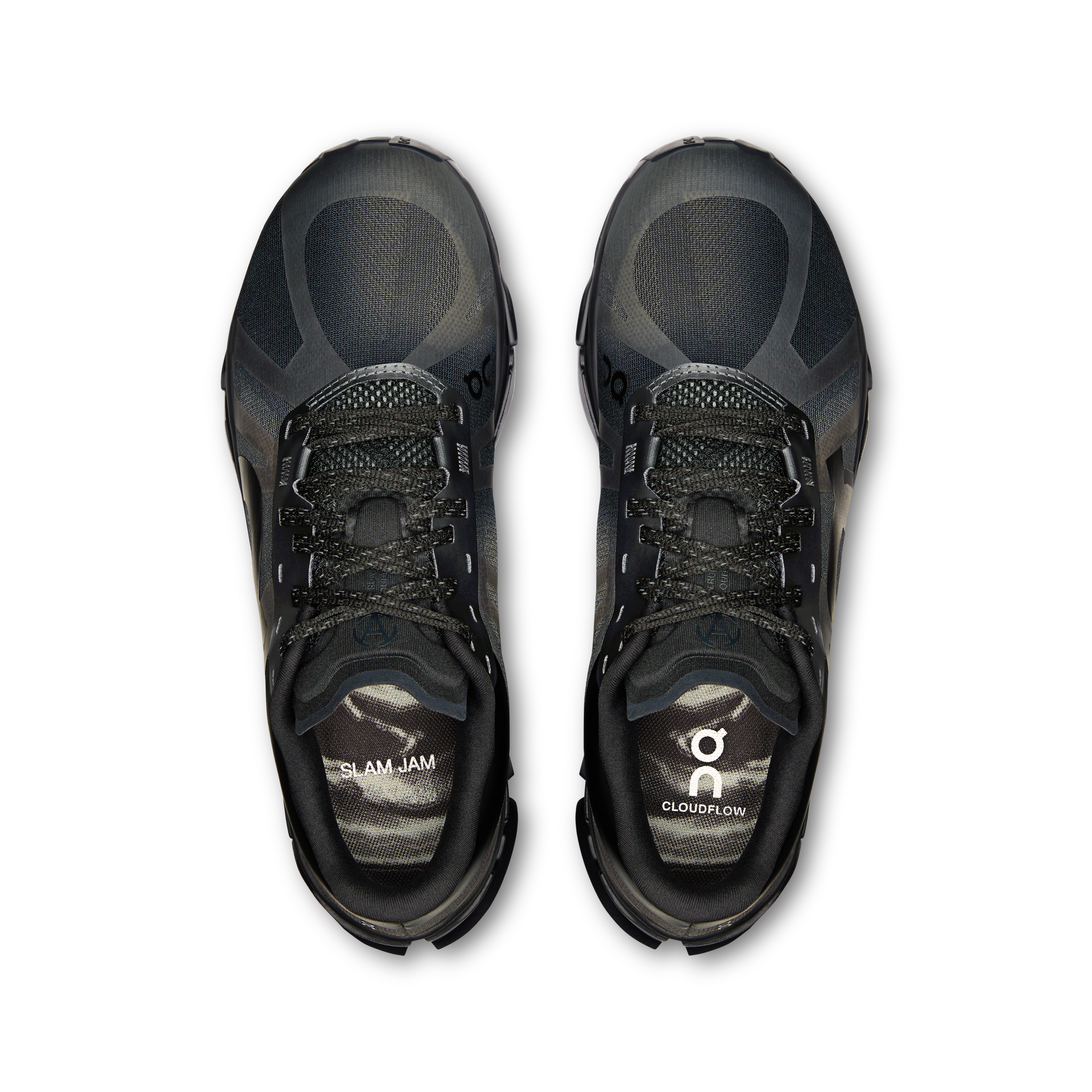 on running cloudflow 5 slam jam gull black (women's)