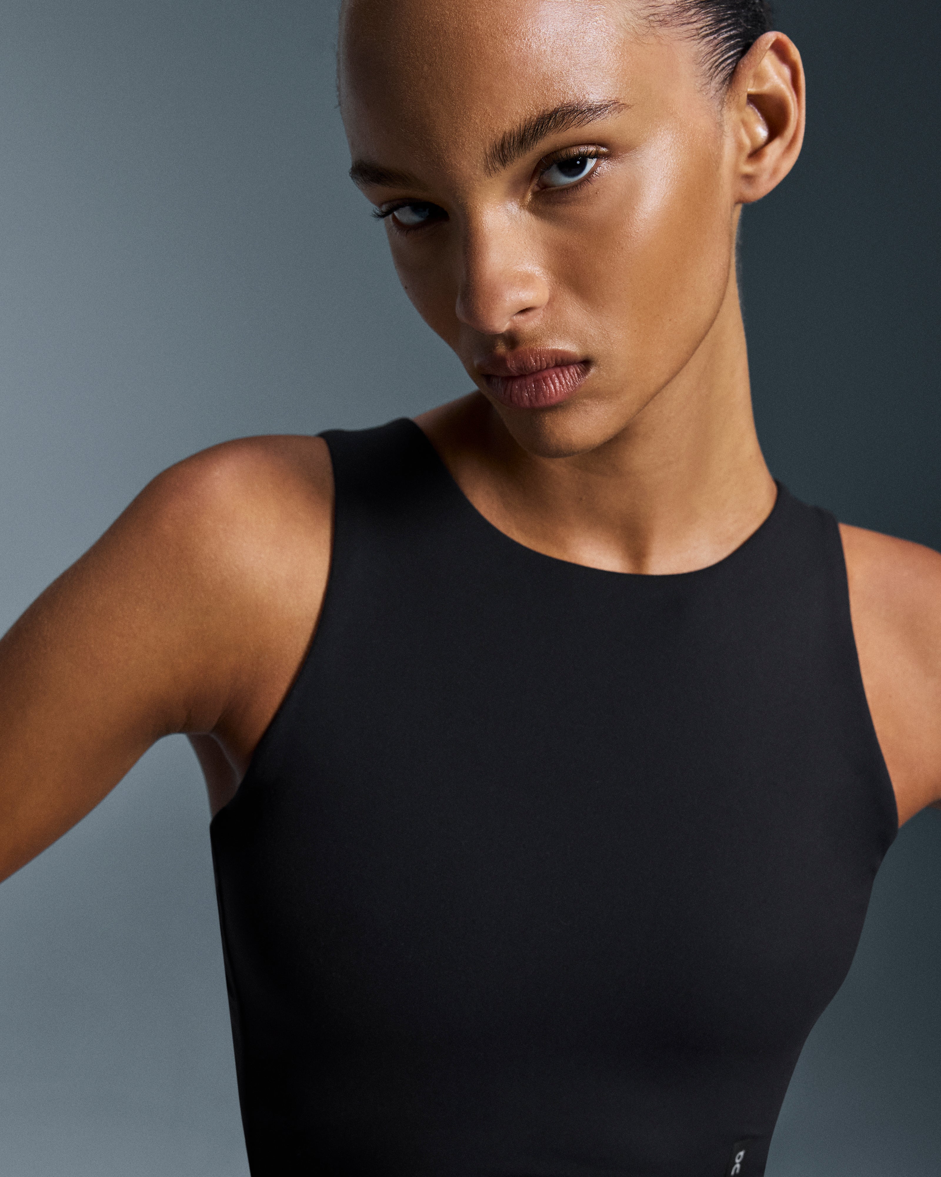 On Core 2-In-1 Crop Black (Women'S)