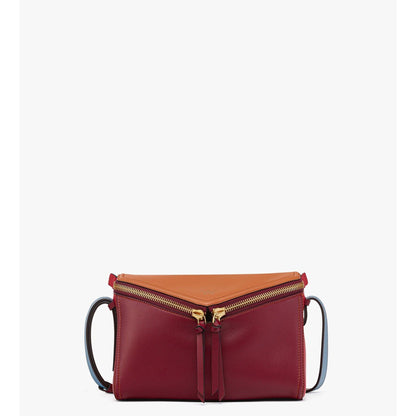 MCM Diamant 3d Leather Shoulder Bag