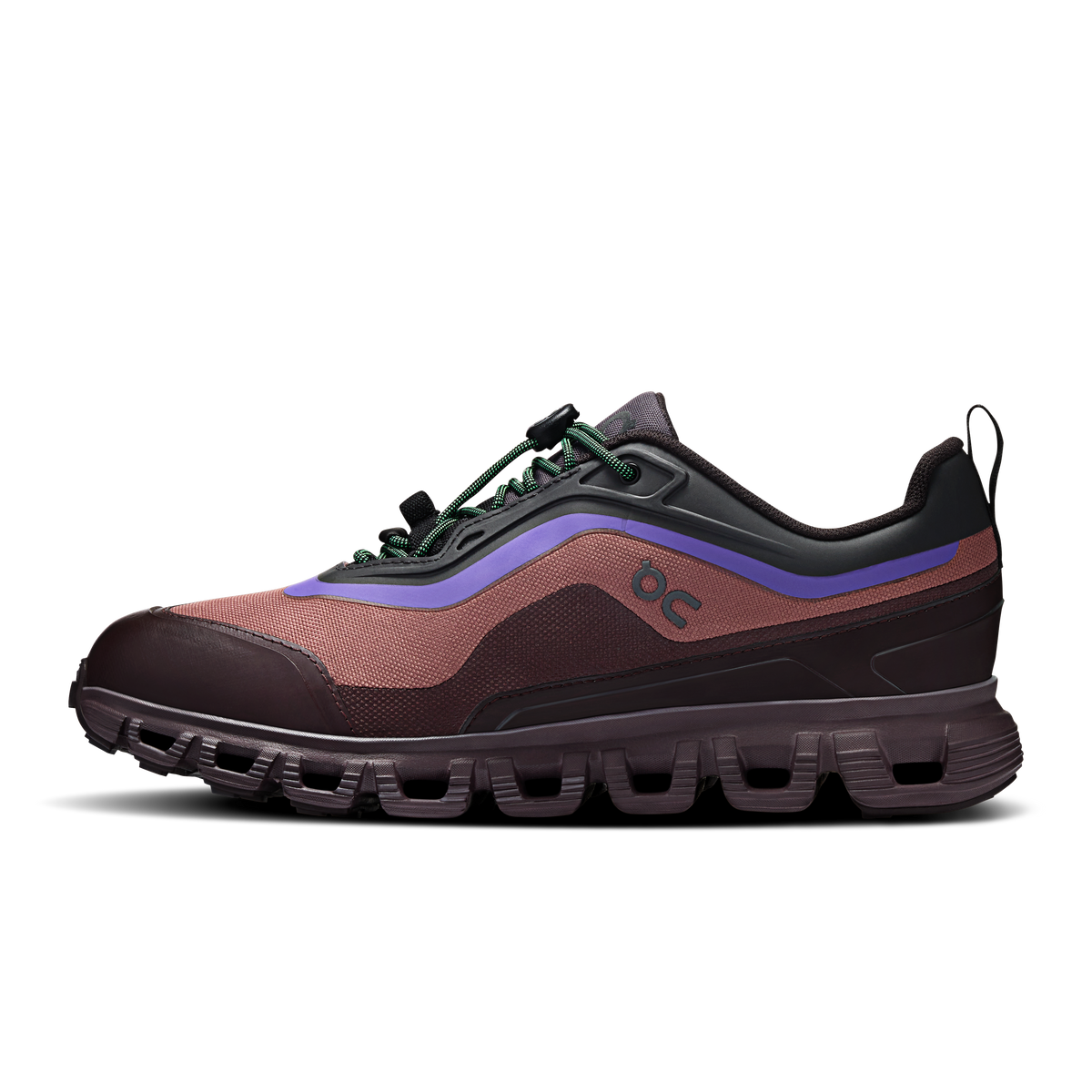 On Cloud 6 Geo Waterproof Black Tyrian (Women'S)