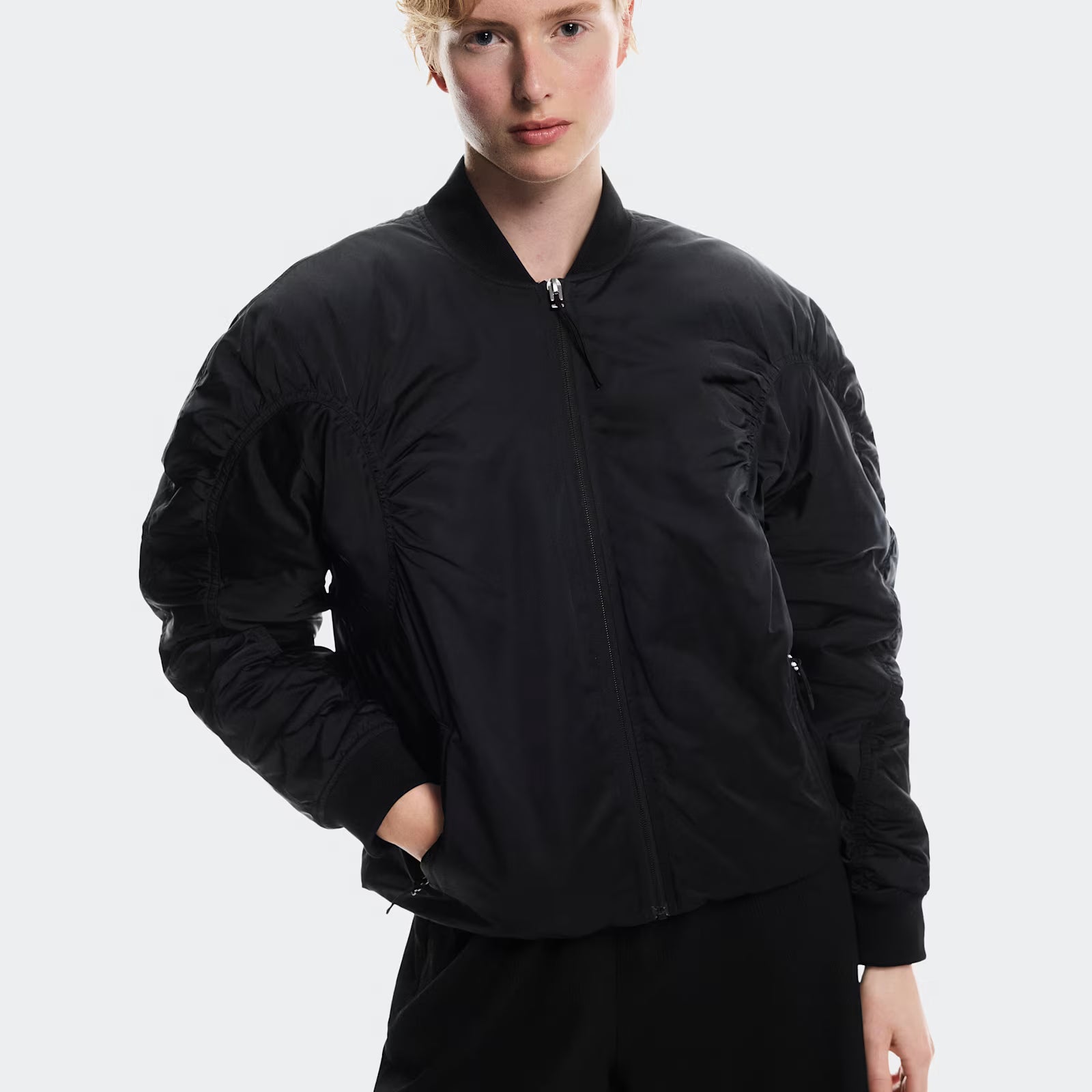 On Bomber Jacket Black (Women'S)
