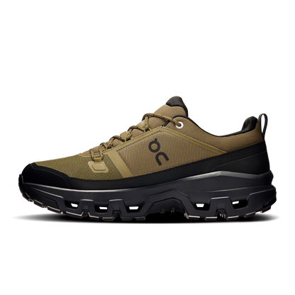 on running cloudrock low waterproof hunter black