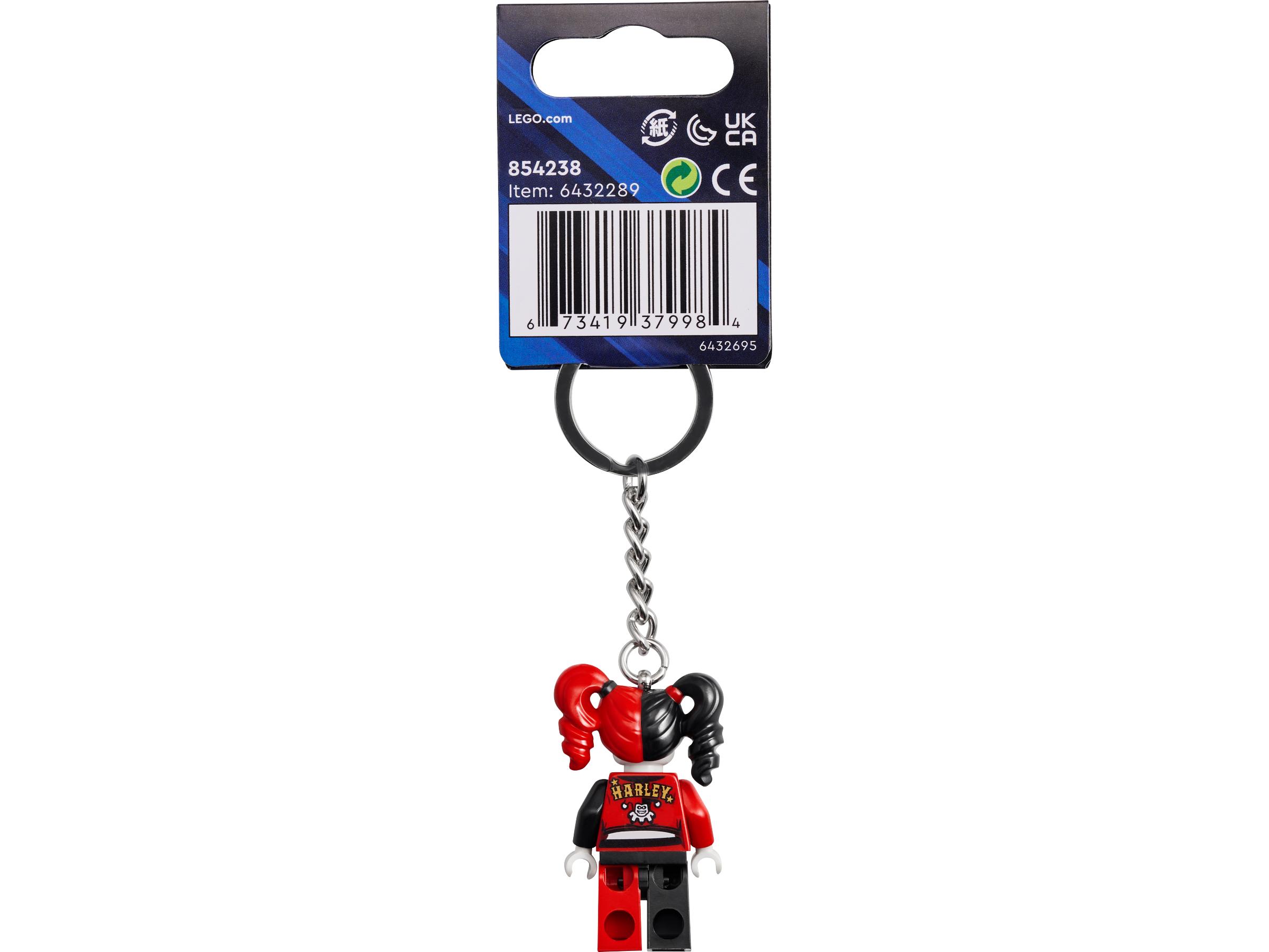 Lego Harley Quinn Key Chain