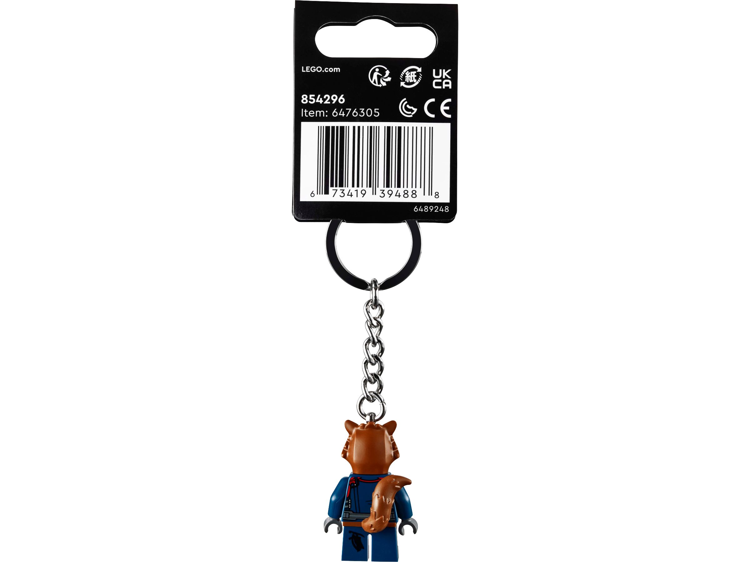 Lego Rocket Raccoon Key Chain