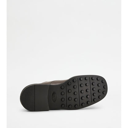 Tods Lace-Ups In Leather Brown Mens