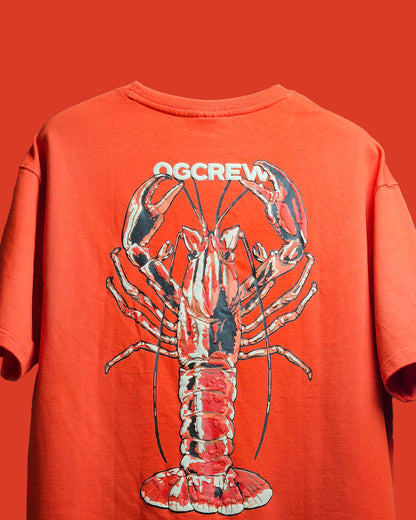 ORANGE LOBSTERS T-SHIRT