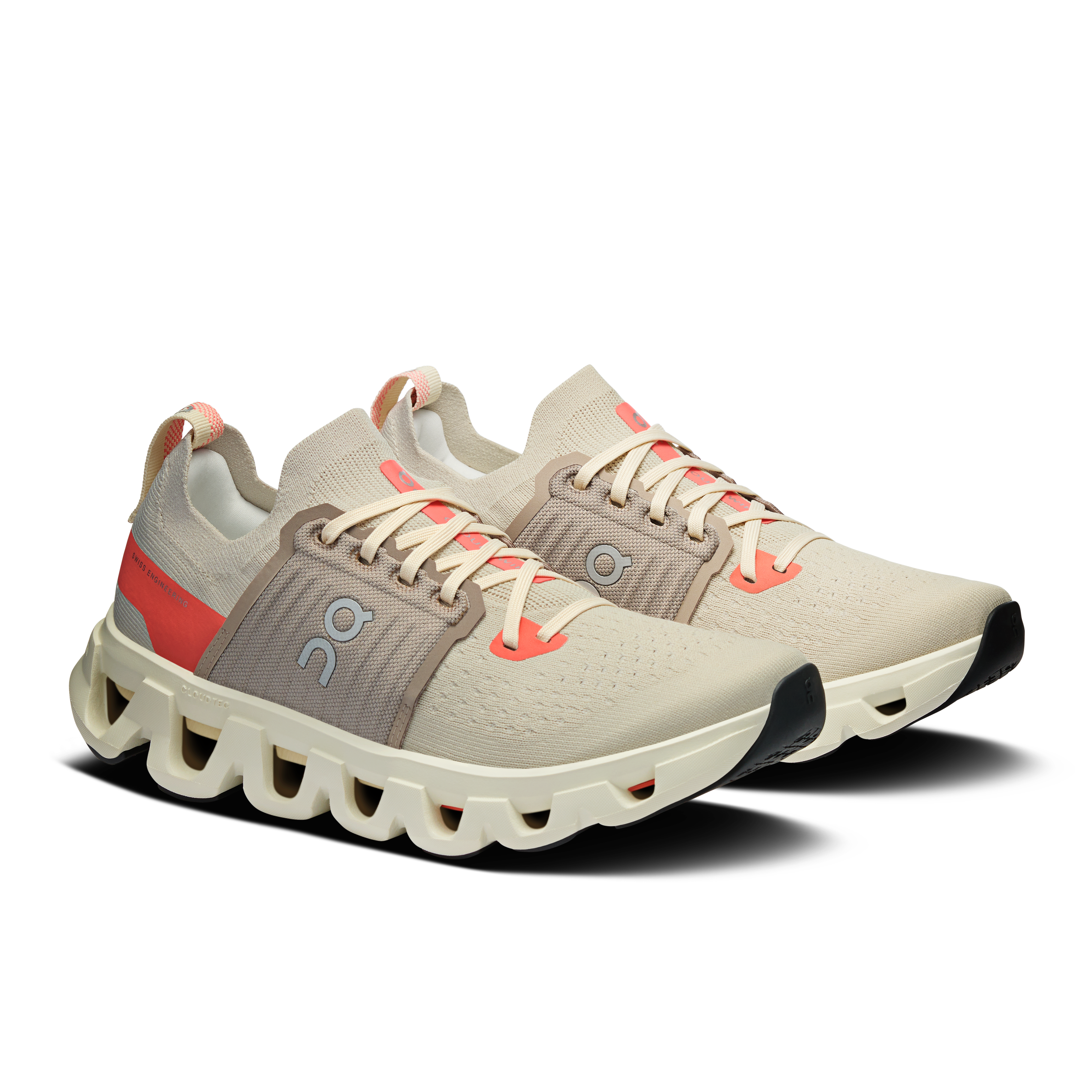 on running cloudswift 4 cream salmon running (women's)
