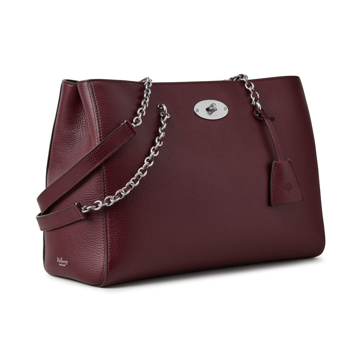 Mulberry Lily Chain Tote