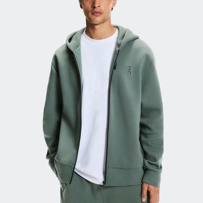 On Focus Tech Zip Hoodie Olive