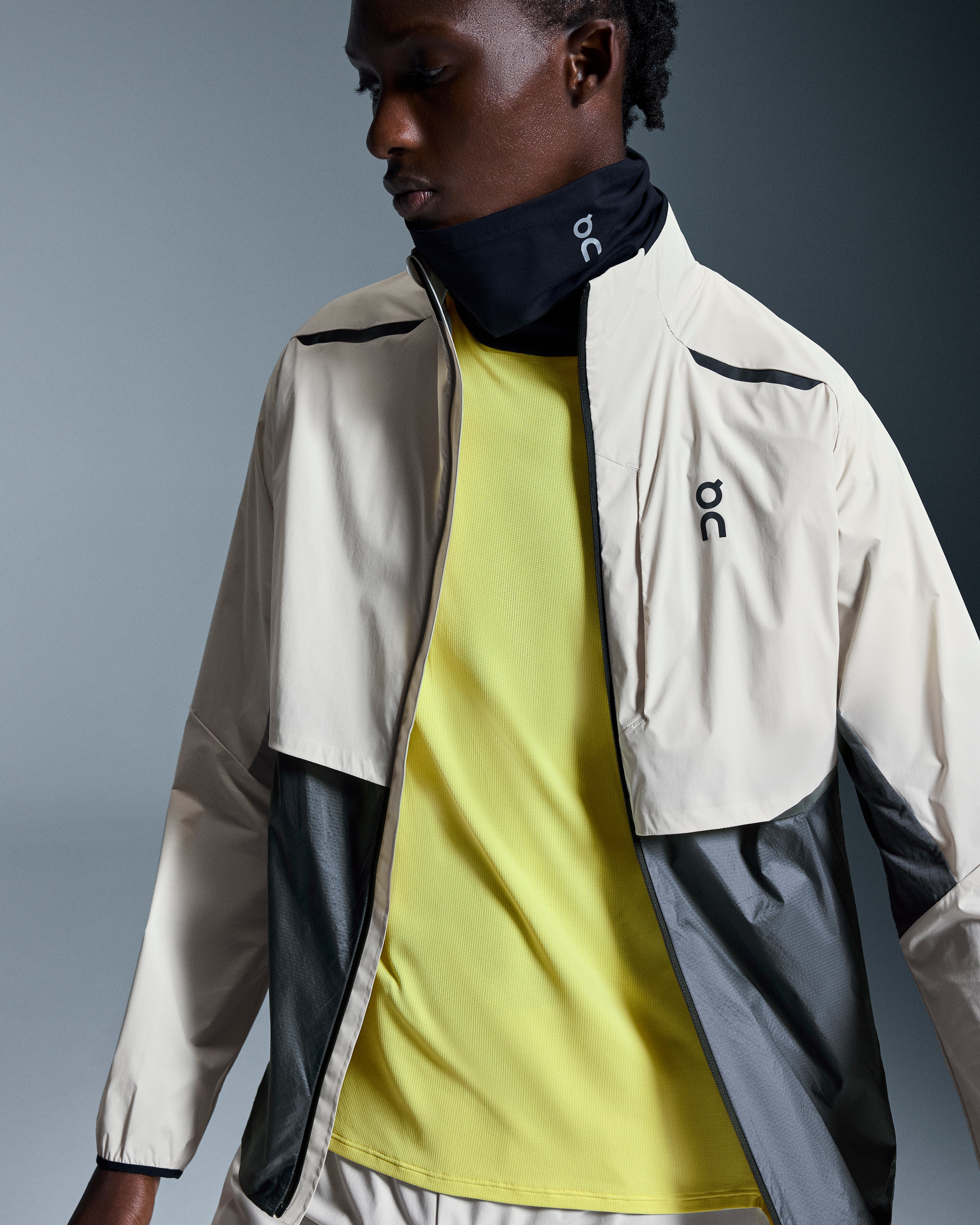 On Weather Jacket Silver | Eclipse