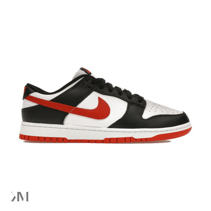 Nike Dunk Low Retro Dragon Red, side profile