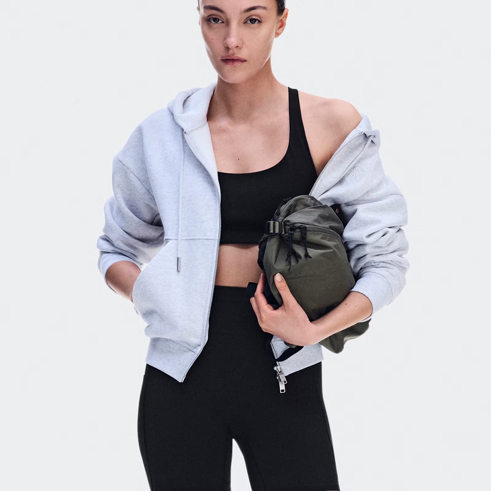 On Studio Leggings Short 6" Black (Women'S)