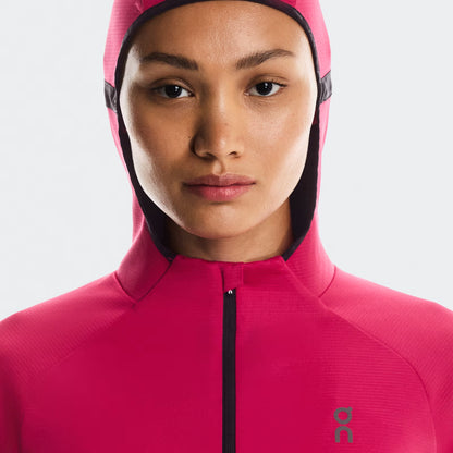 On Climate Zip Hoodie Grenadine (Women'S)