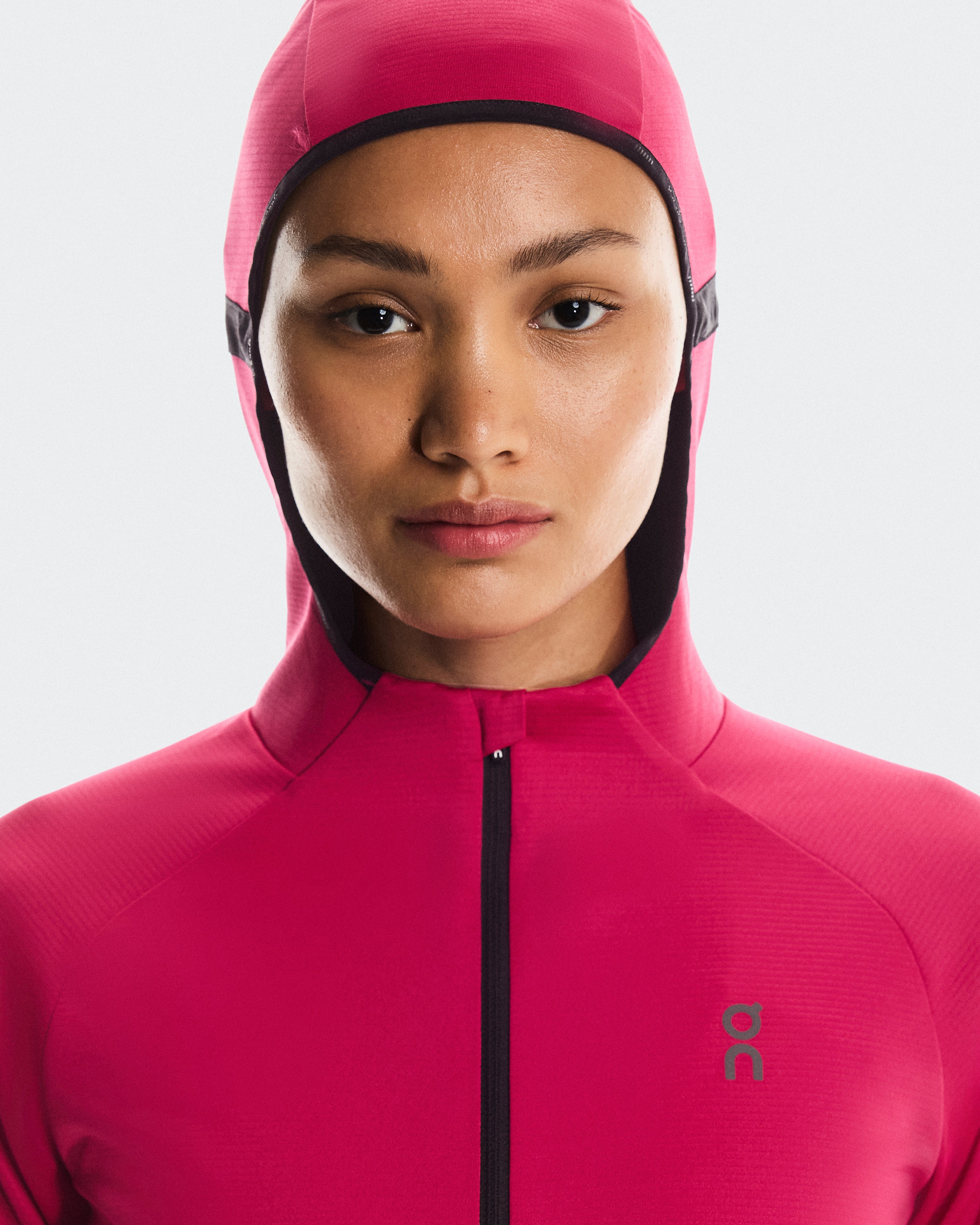 On Climate Zip Hoodie Grenadine (Women'S)