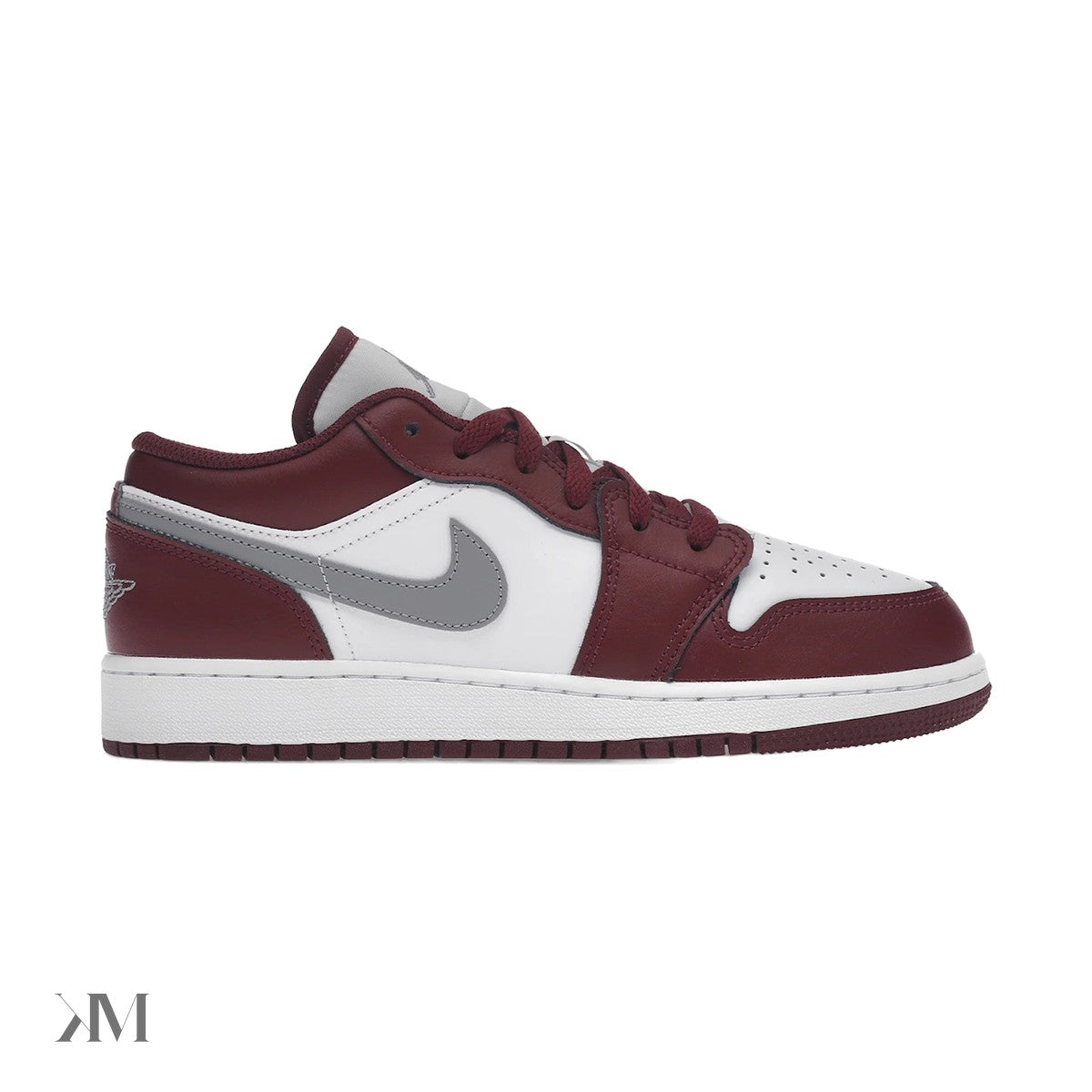 Jordan 1 Low Bordeaux (Gs)