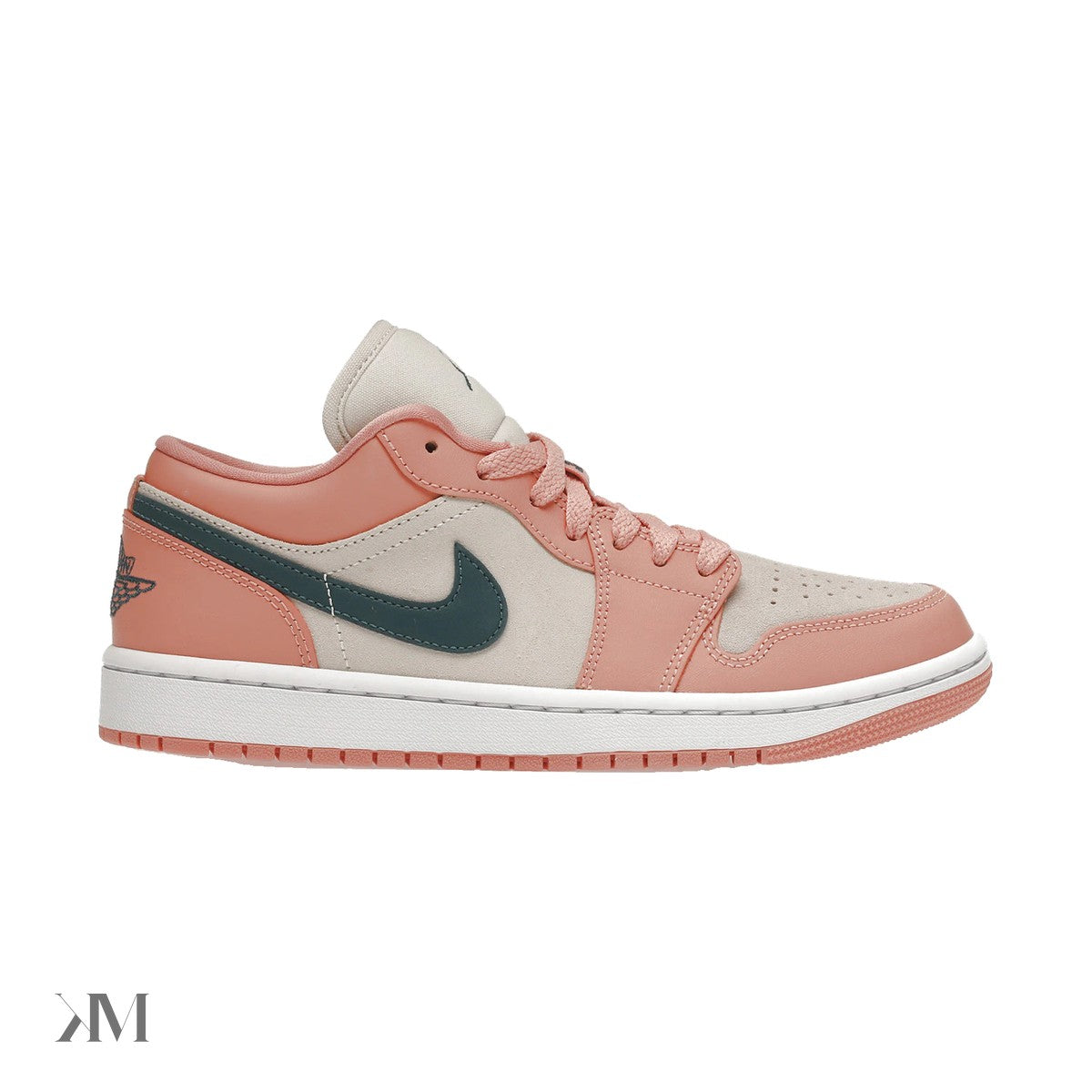 Women's Air Jordan 1 Low Light Madder Root, side profile