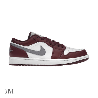 Jordan 1 Low White Bordeaux