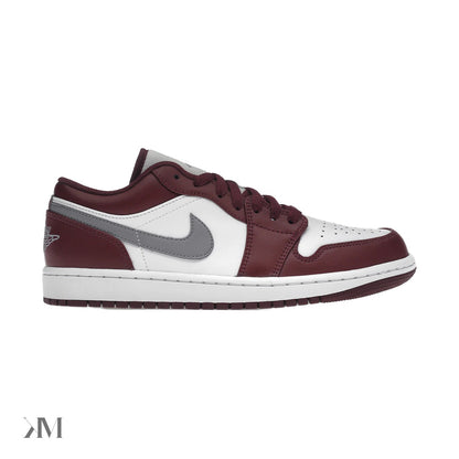 Jordan 1 Low White Bordeaux