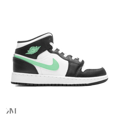 Jordan 1 Mid Green Glow (Gs)