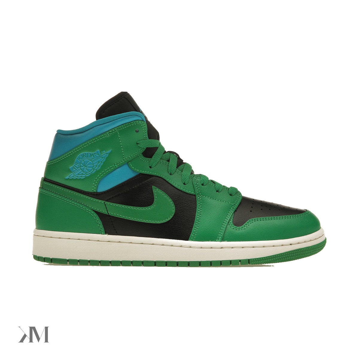 Jordan 1 Mid Lucky Green Aquatone (Women'S)