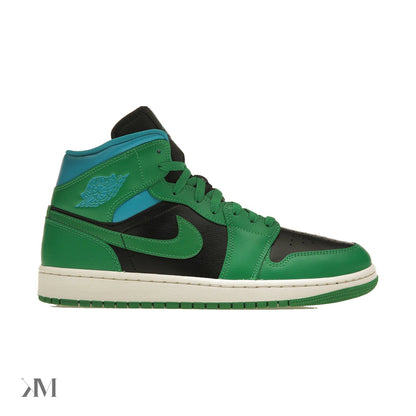 Jordan 1 Mid Lucky Green Aquatone (Women'S)