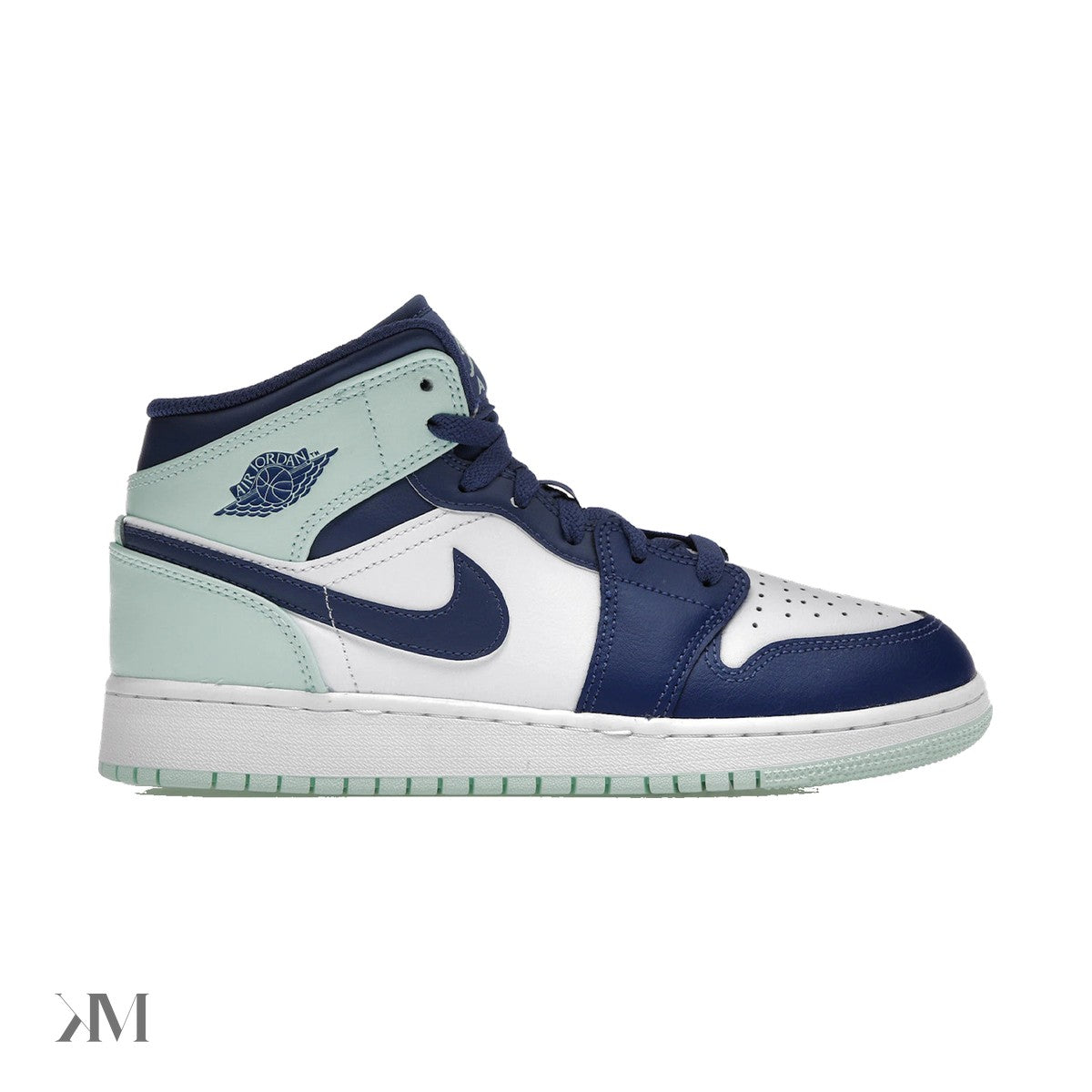 Jordan 1 Mid Mystic Navy Mint Foam (Gs)