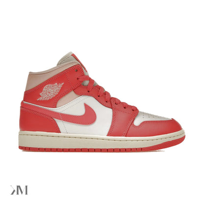 Jordan 1 Mid Strawberries And Cream (Women'S)