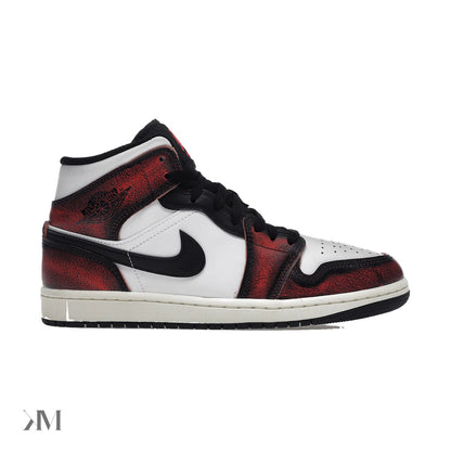 Air Jordan 1 Mid Wear-Away Chicago, back