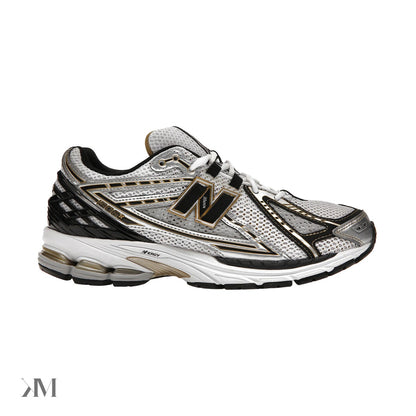 New Balance 1906R White Metallic Gold, side profile