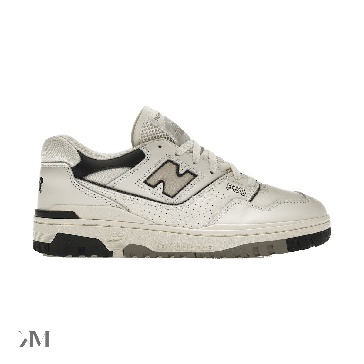 New Balance 550 Cream Black