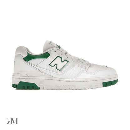 New Balance 550 White Classic Green