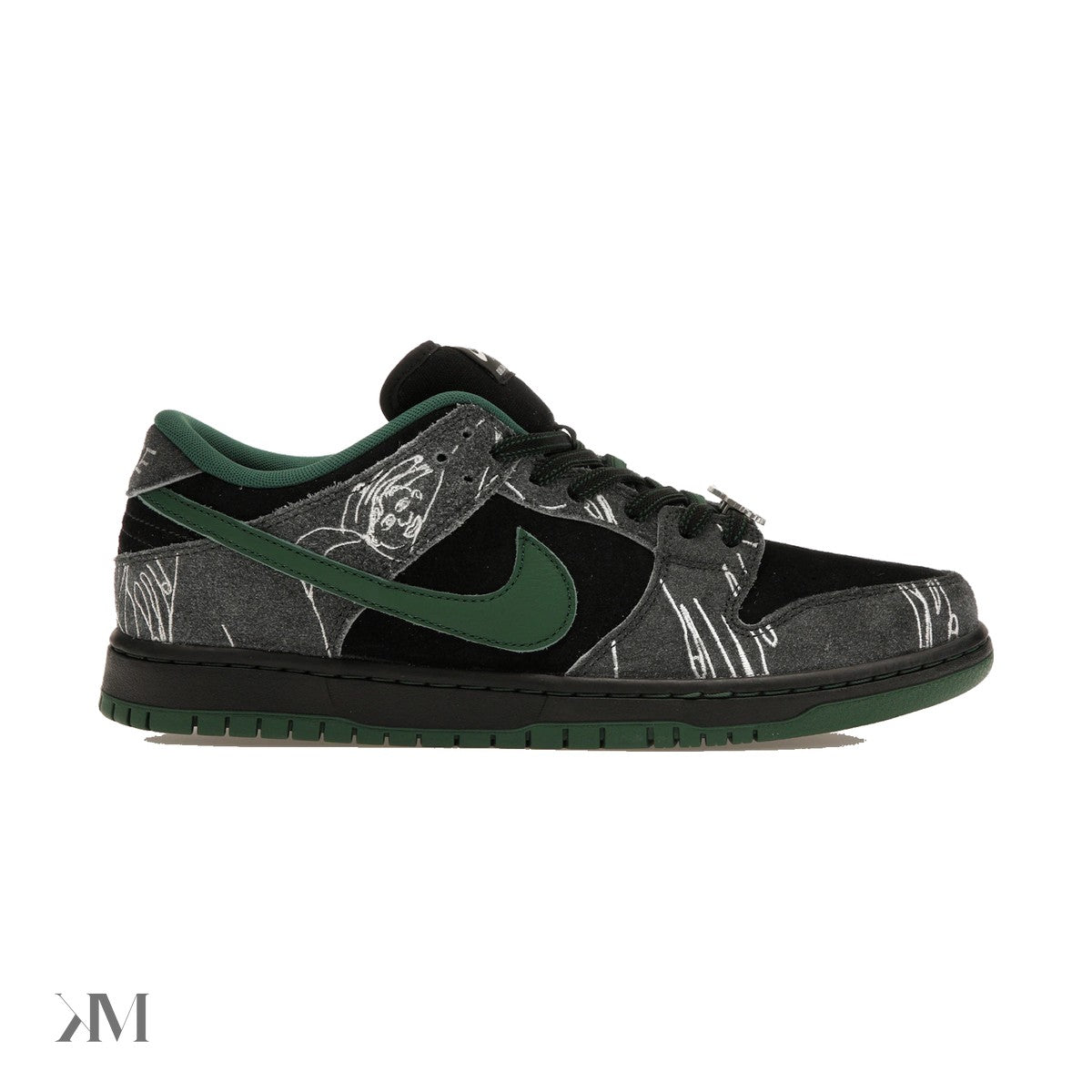 Nike SB Dunk Low There Skateboards, side profile