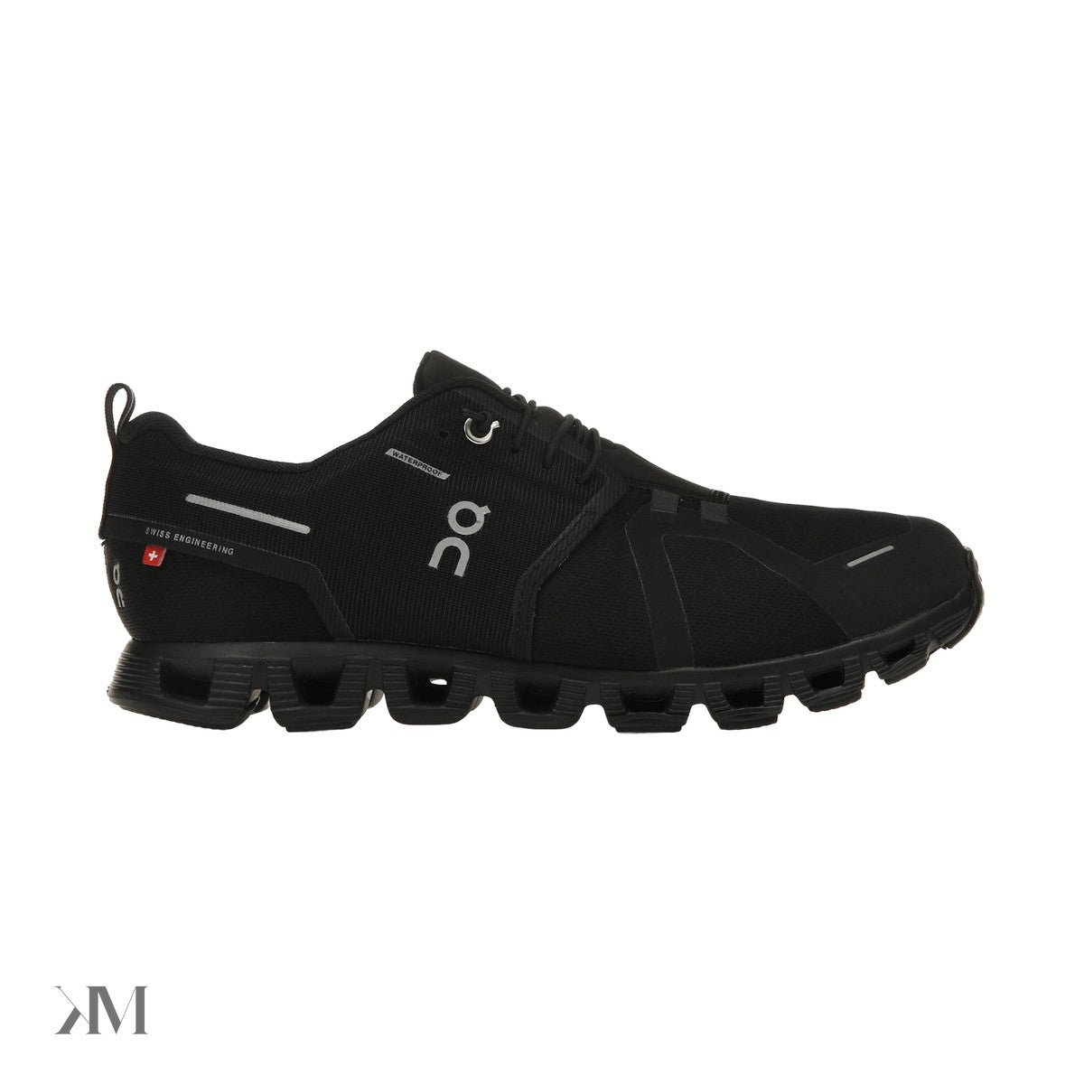 On Running Cloud 5 Waterproof All Black