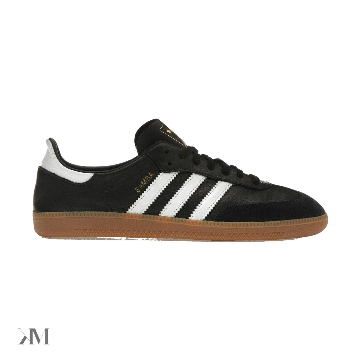 Adidas Samba Decon Black White Gum, side profile