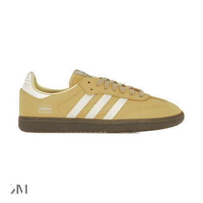 Adidas Samba OG Reflective Nylon Oat, side profile
