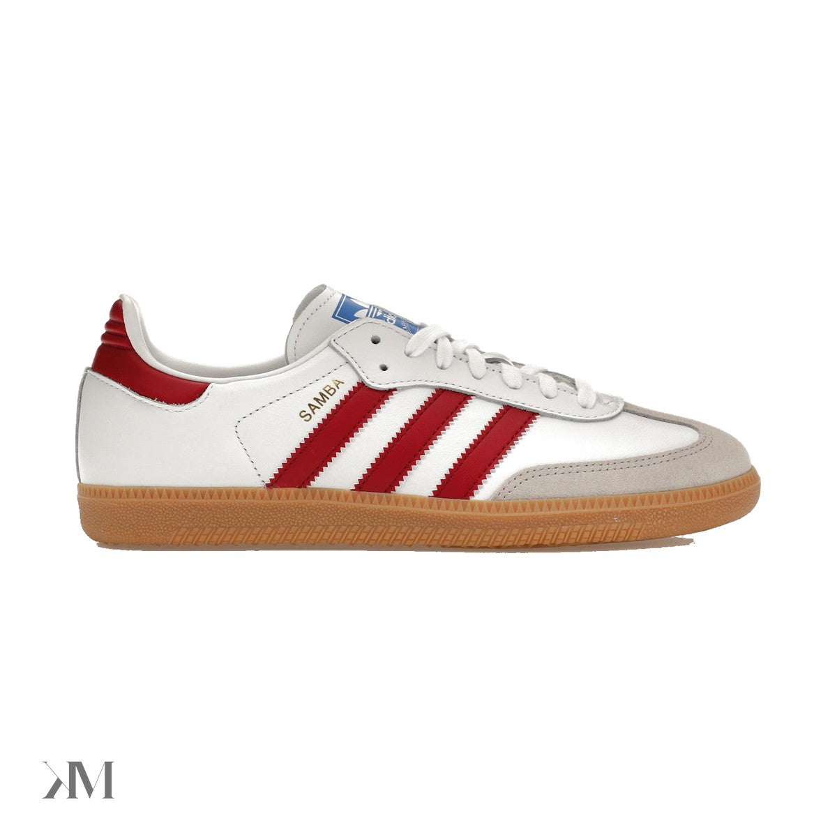 Adidas Samba Og White Burgundy Gum