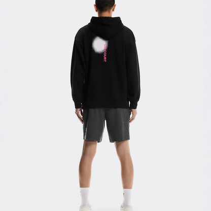 On Club Hoodie Smash Black | Orchid