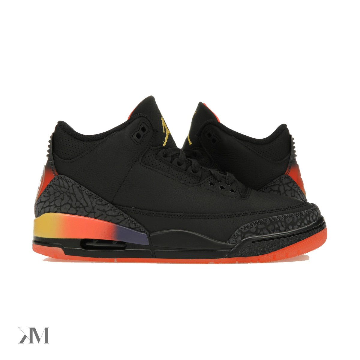 Jordan 3 Retro J Balvin Rio, side profile