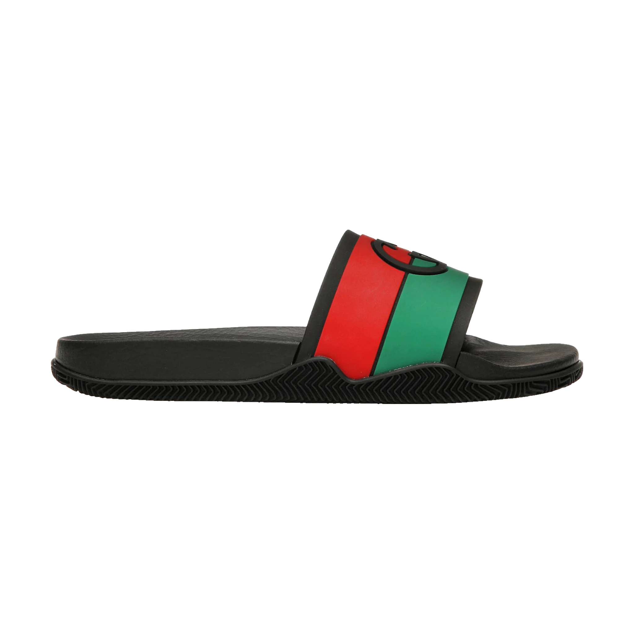 Gucci Slide Interlocking G Black