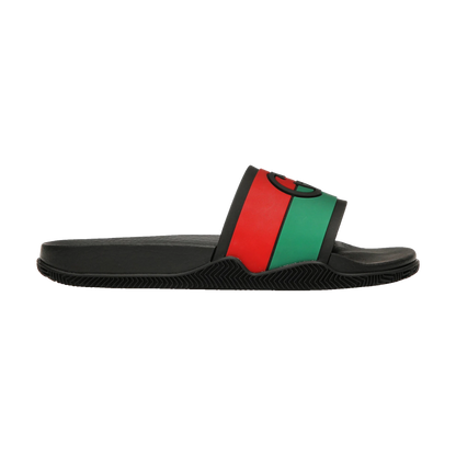 Gucci Slide Interlocking G Black