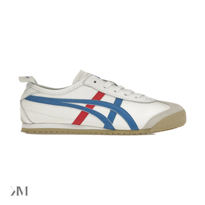 Onitsuka Tiger Mexico 66 White Blue Red, side profile