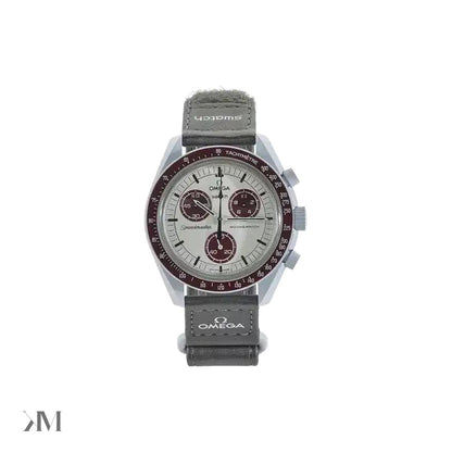 Swatch x Omega Bioceramic MoonSwatch Mission to Pluto, dial